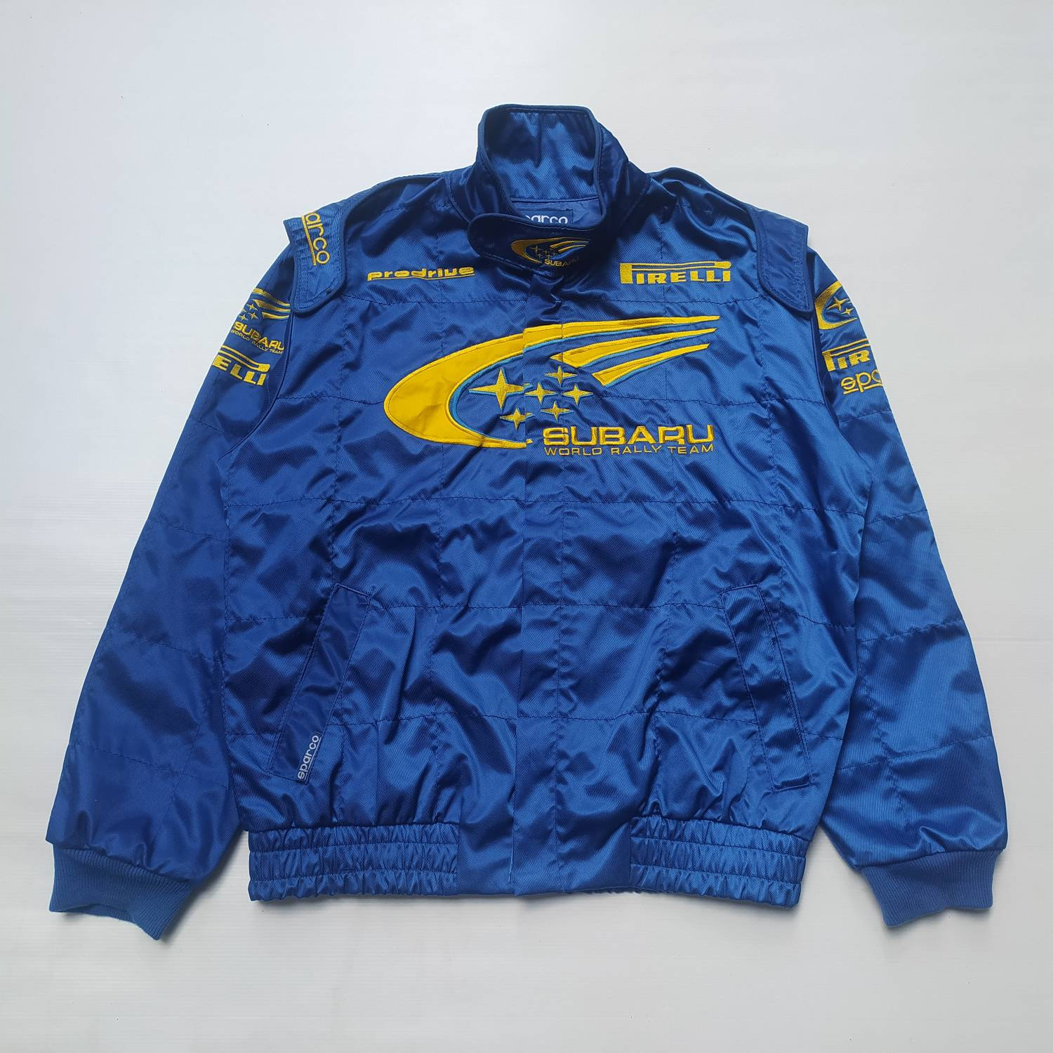 Vintage 90s Sparco Subaru world rally team jacket Etsy
