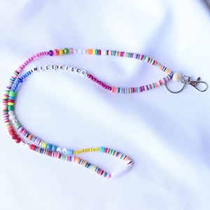 Personalisiertes Schlüsselband, Namensband für Lehrer, Namensband für Lehrer, buntes Schlüsselband, Schlüsselband für Lehrer, Personalisiertes Schlüsselband, Personalisiertes Schlüsselband