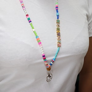 Personalisiertes Schlüsselband, Namensband für Lehrer, Namensband für Lehrer, buntes Schlüsselband, Schlüsselband für Lehrer, Personalisiertes Schlüsselband, Personalisiertes Schlüsselband