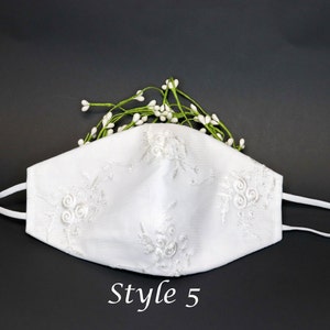 Bride and groom cotton face mask with filter,face mask wedding,set of wedding mask fashion desinger,reusable face mask,face mask with filter image 6