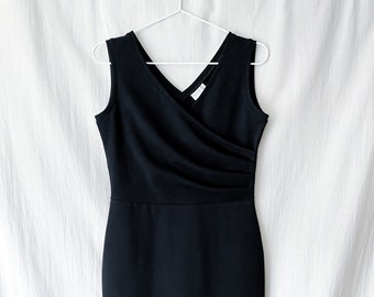 Damen Kleid „Nova“, Stoffmuster wählbar, sportliches elegantes Kleid, V- Ausschnitt, Kleid mit überschrittenen Ärmeln, smalandkids