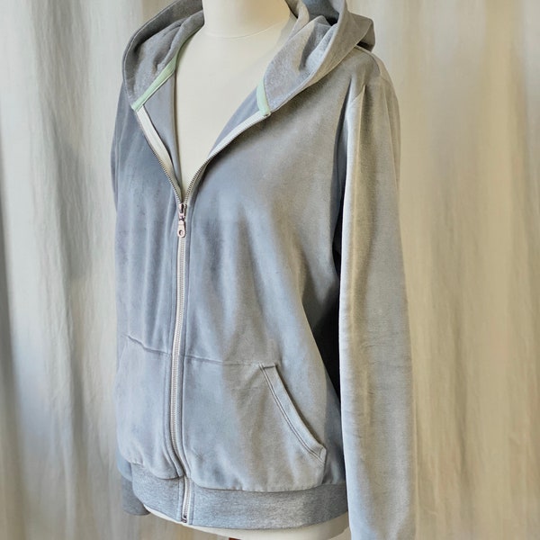 Damen Sweatjacke "Borgholm", Kapuzenjacke, Sweatjacke, Hoodiejacke, lockere Sweatjacke, Stoffmuster wählbar,  smalandkids