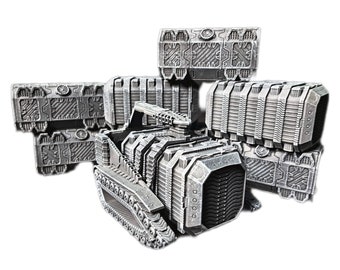 Armoured Cargo Container - Zone Wargame Terrain