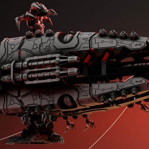 Eternal Dynasty Void Cannon - Sci Fi Wargame Proxy Unit