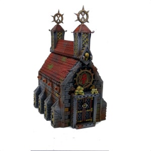 Crypt/Church graveyard terrain (D&D / Wargames)