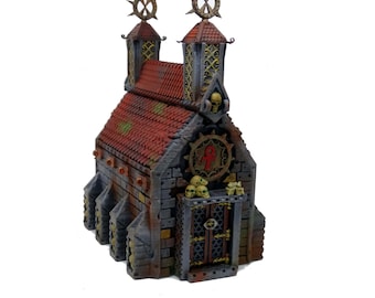 Crypt/Church graveyard terrain (D&D / Wargames)