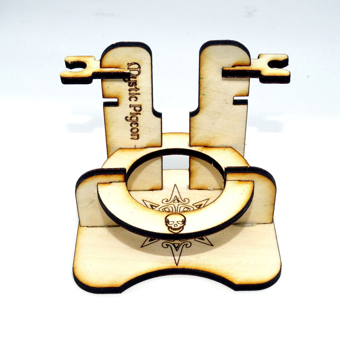 Citadel Paint pot and brush holder laser cut plywood Etsy