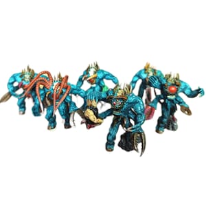 Mutated Eldritch Chaos Spawns Resin Wargame Proxies