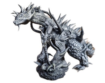 dnd Hydra Miniature for fantasy tabletop games