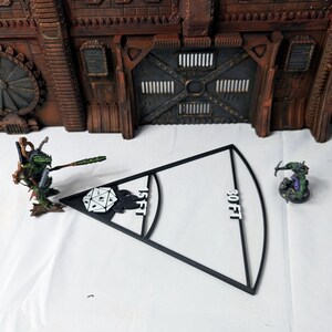 Spell area of effects markers and movement/distance measuring tools for use in tabletop games such as Dungeons and Dragons, or Pathfinder.