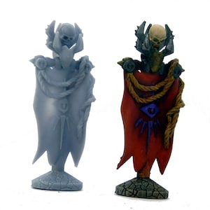 Tattered Chaos Banner/Flag Resin Fantasy Tabletop Terrain (tabletop scatter terrain)