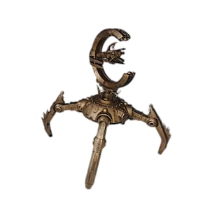 Eternal Dynasty Crawler Sentry Turret | Sci-Fi Resin Miniatures and Terrain (Wargame Proxy)