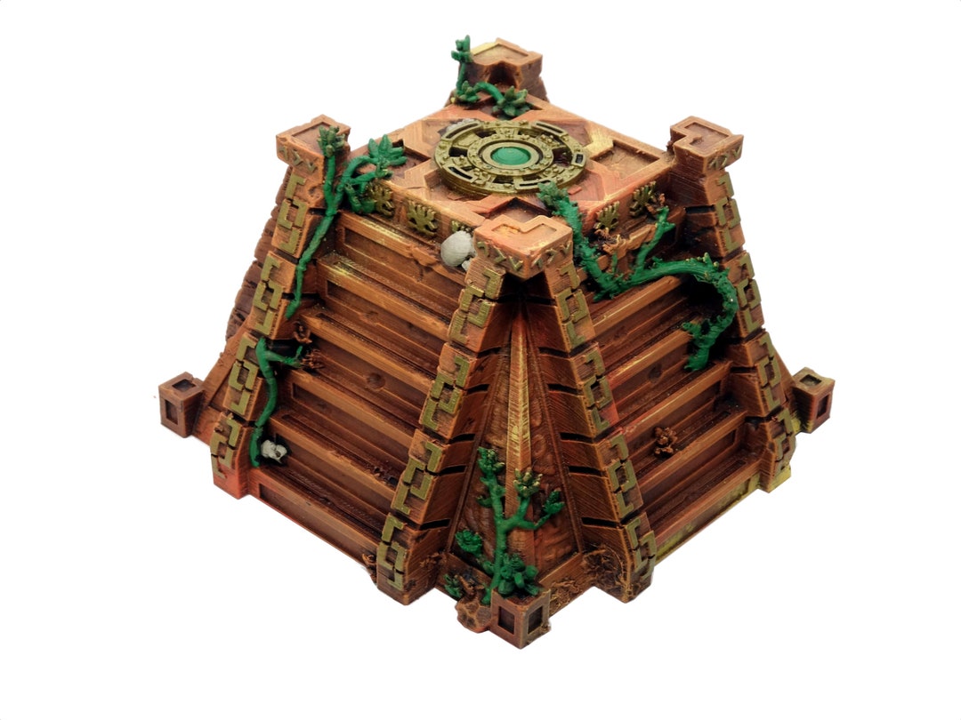 Ancient Aztec Pyramid Wargame and Tabletop Terrain - Etsy Australia