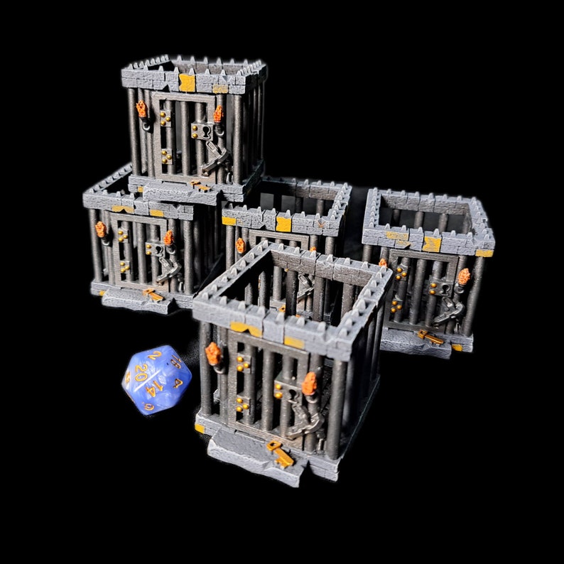 Novelty Dice Jail for Misbehaving Dice Dice Vault RPG Dice Etsy