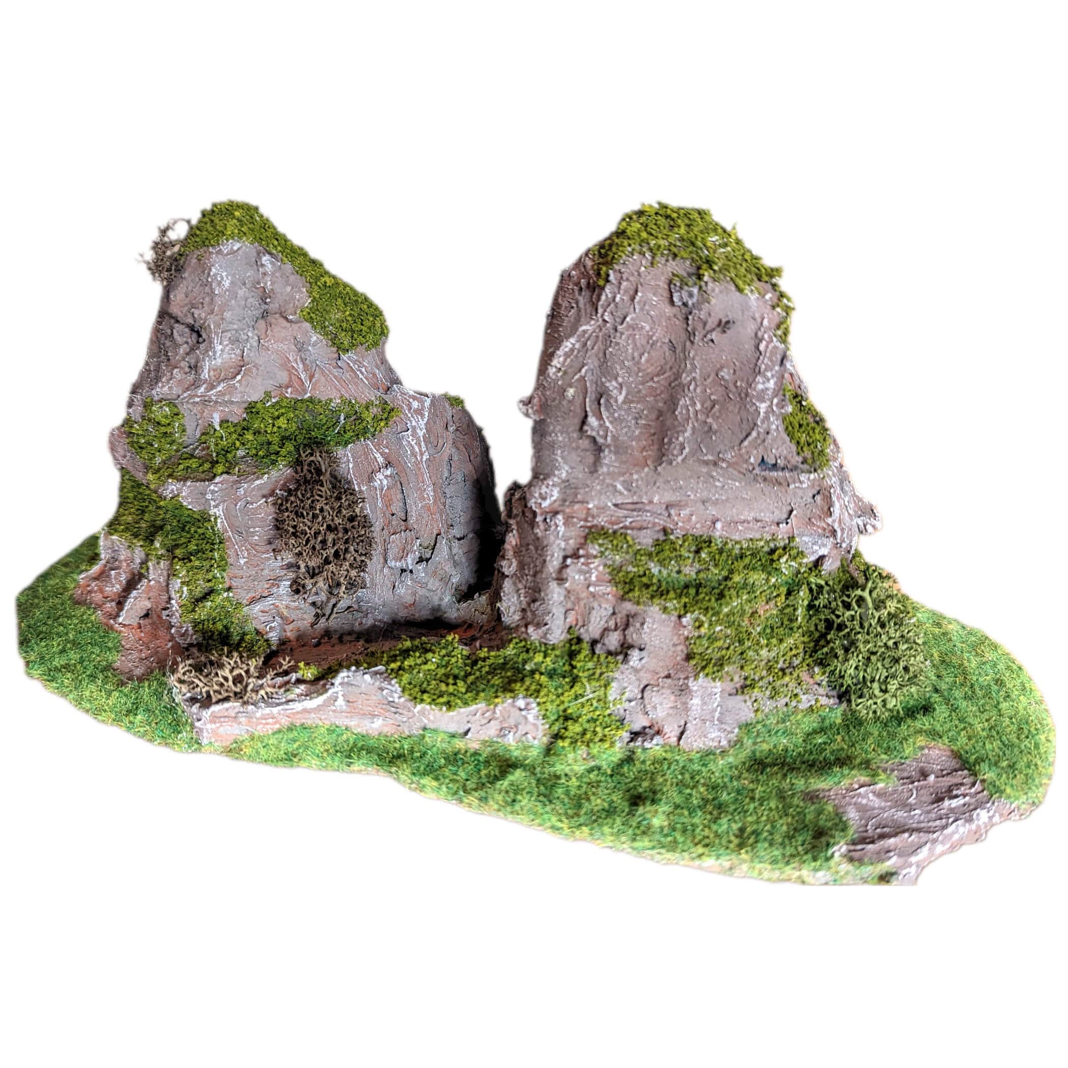 Craggy Rock Formations Painted Tabletop and Wargame Terrain - Etsy