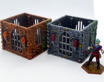 Jail scatter terrain (Dice Jail or Tabletop miniature)
