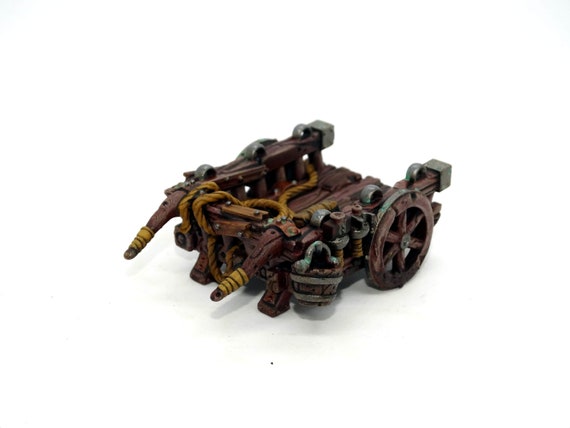Merchants/Farmers Hand Cart Resin Miniature for Dungeons and Dragons/Tabletop Games