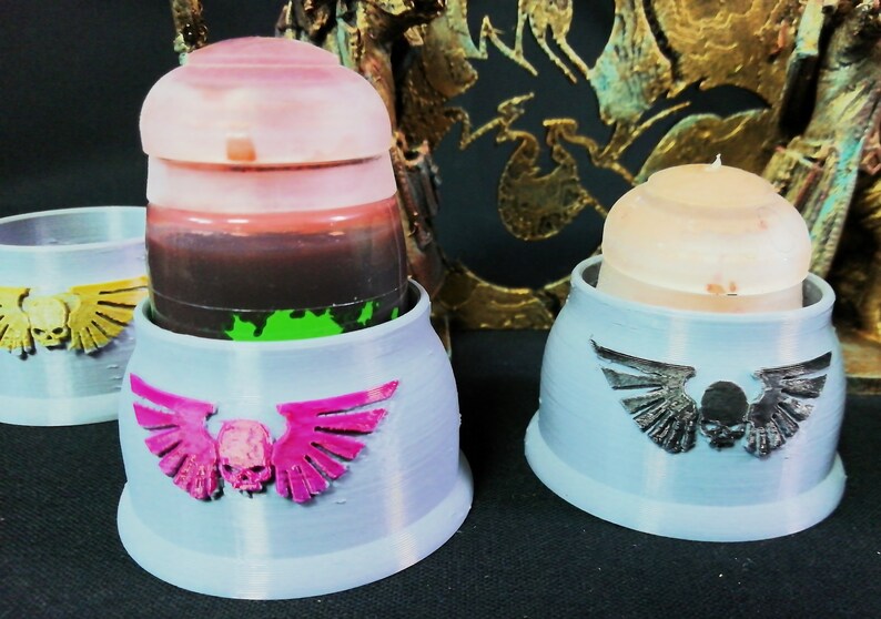 Tip resistant paint pot holder for Citadel paints warhammer Etsy