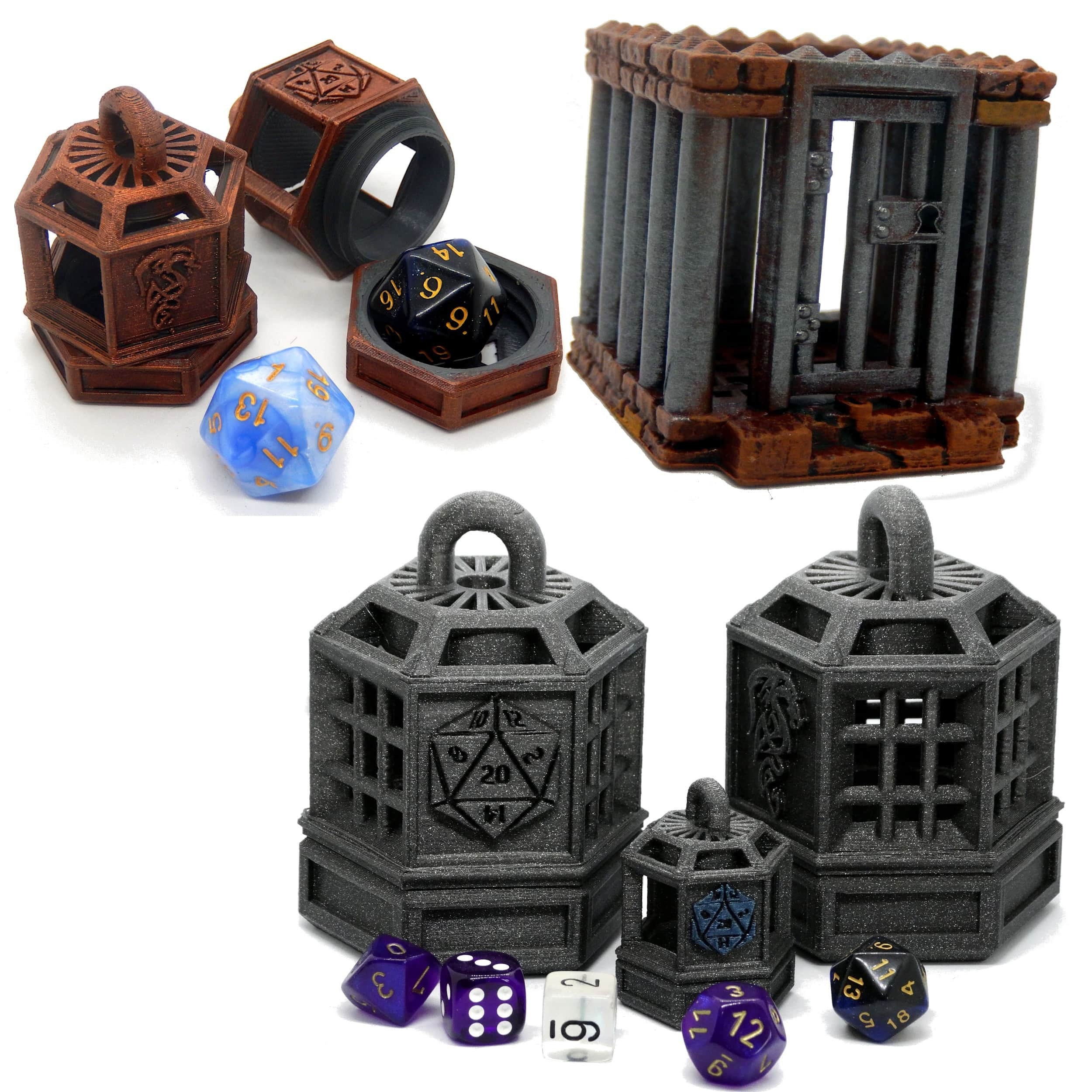 Dice Jail for Misbehaving Dice D&D Dungeons and Dragons Etsy
