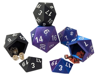 Giant D20 Dice Box/Jar