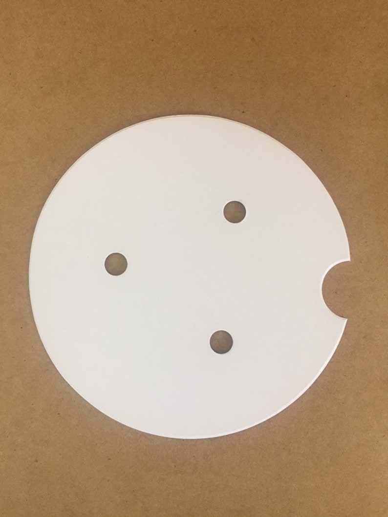 50cl Candle Dust Cover x 10 White Etsy