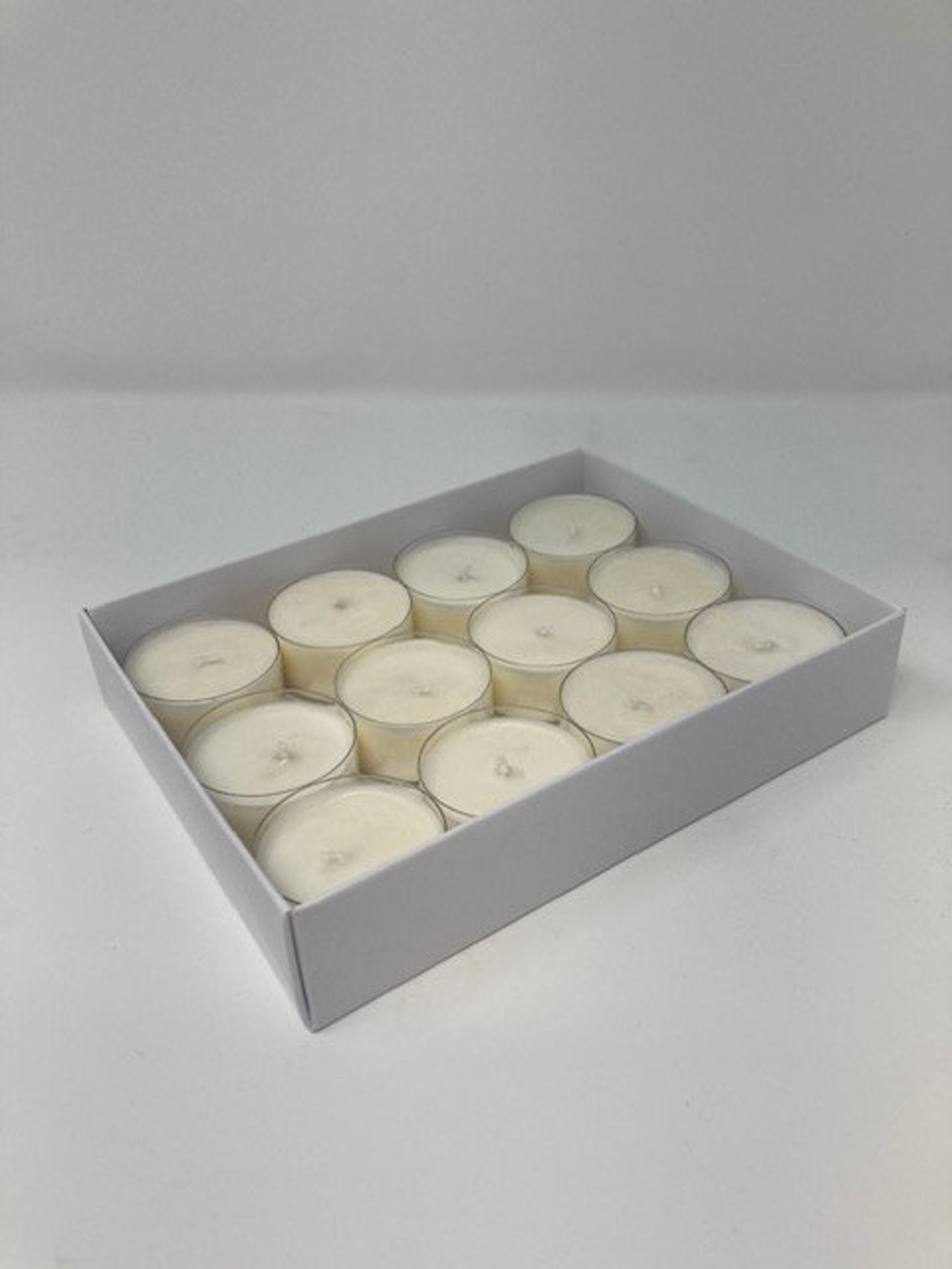 Tealight Candle Box for 12 Tealights White 10 Boxes Etsy UK
