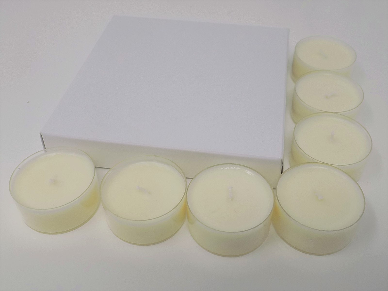 Tealight Candle Box for 9 Tealights WHITE X 10 Boxes Etsy UK