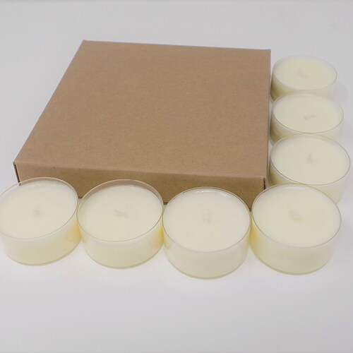 Tealight Candle Box for 6 Tealights Kraft X 10 Boxes Etsy