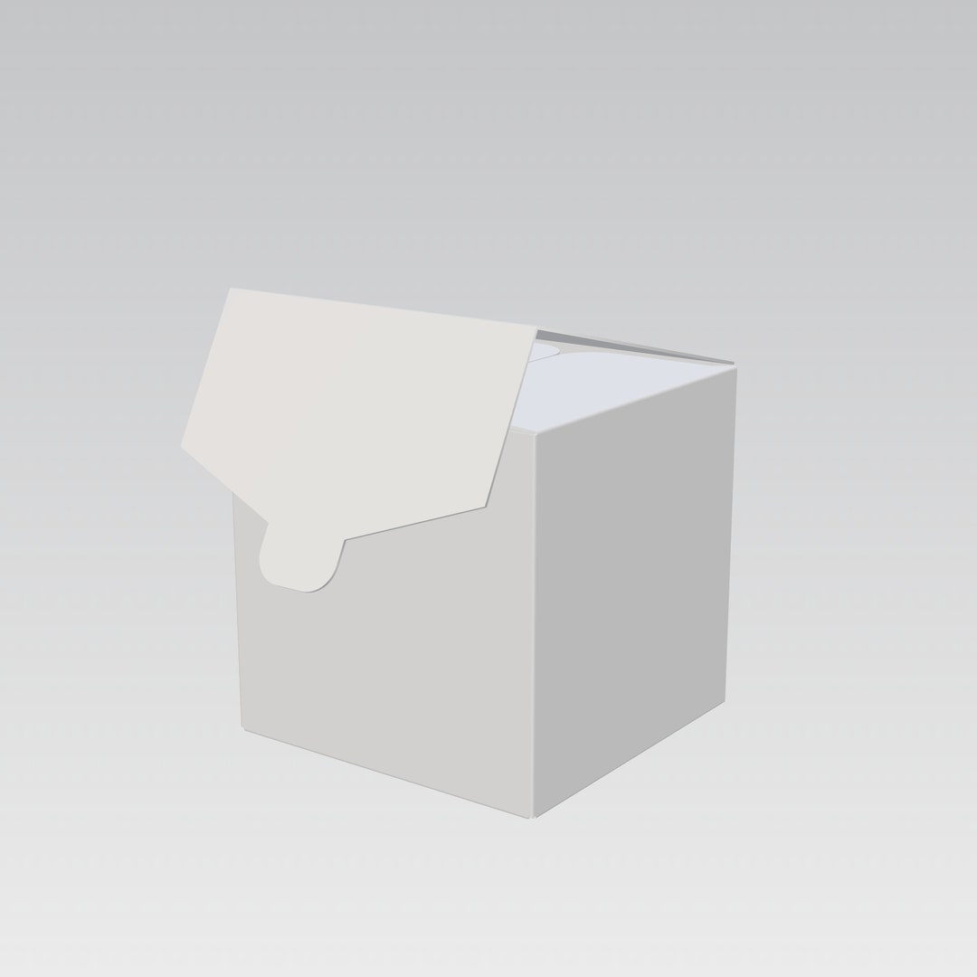 Snap Box Template Snap Box Template 70mm X 70mm X 70mm SVG FILE - Etsy
