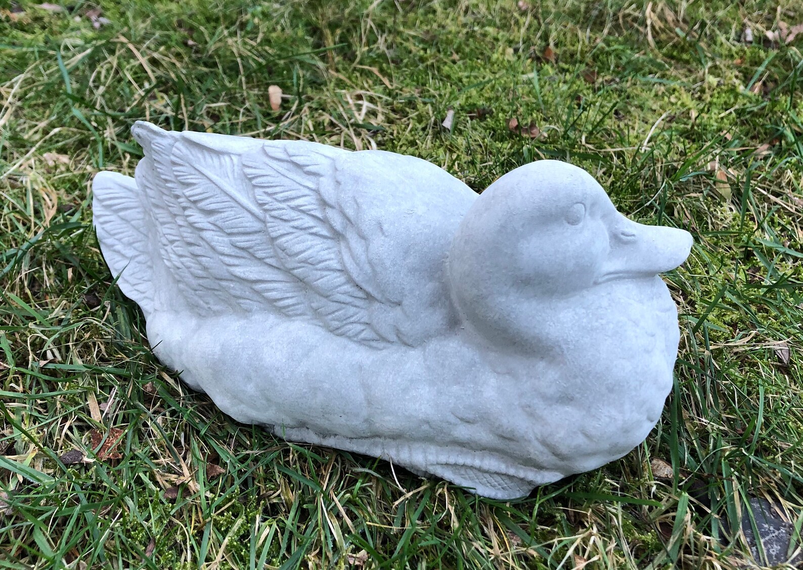 Concrete Duck Trio Cement Duck Statue Duck and Ducklings Etsy UK
