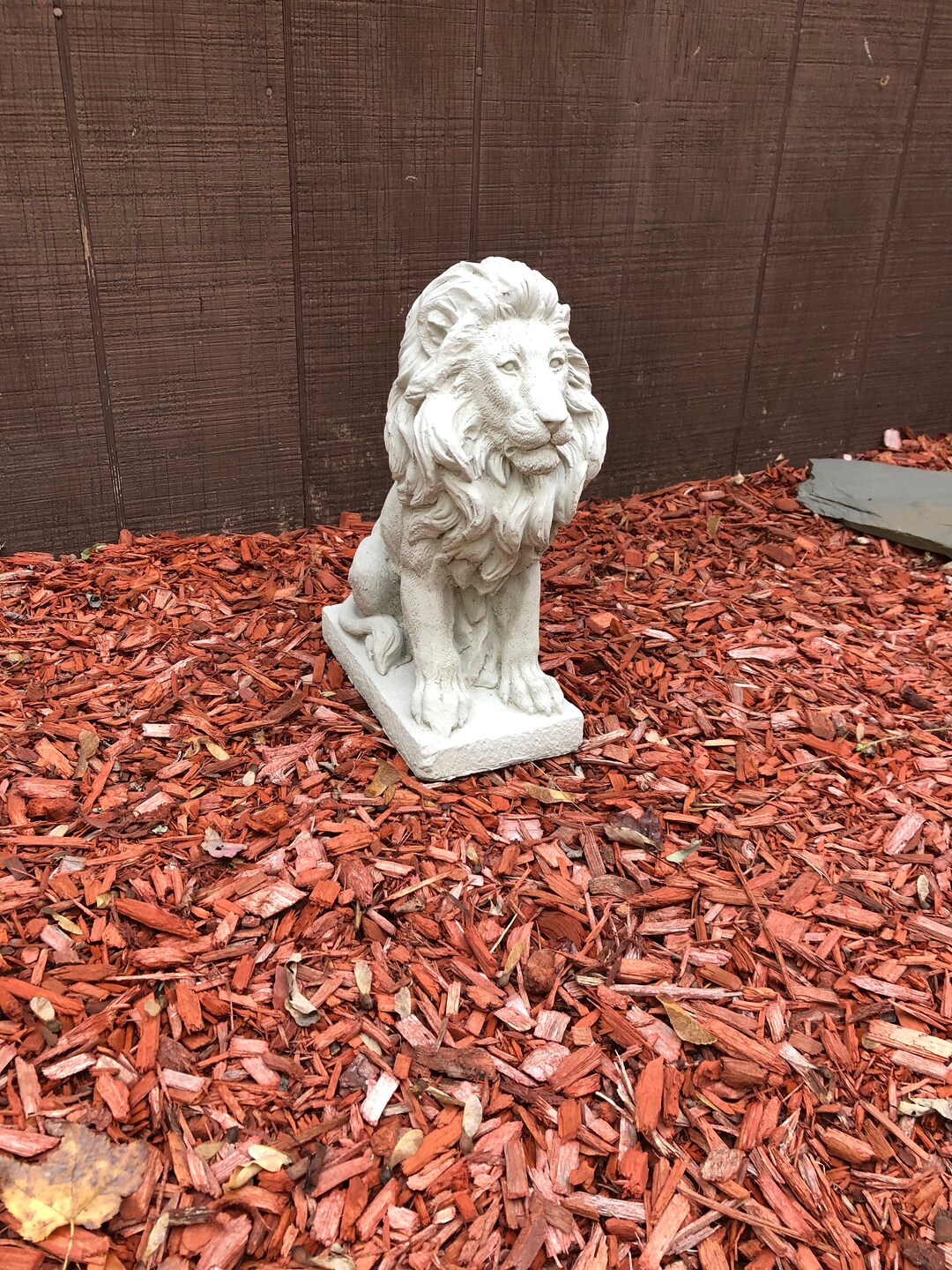 Lion Statue, Concrete Lion, Cement Garden Statue, Home Decor, Garden