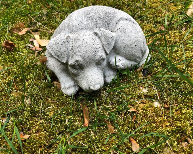 Pitbull Dog Statue, Concrete Pitbull, Cement Dog Statues, Toy Dog
