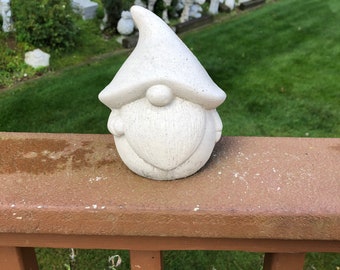 Cement Garden Gnome, Gnome Statue, Concrete Gnome Garden Decor, Traditional Gnomes, Gnome Statue