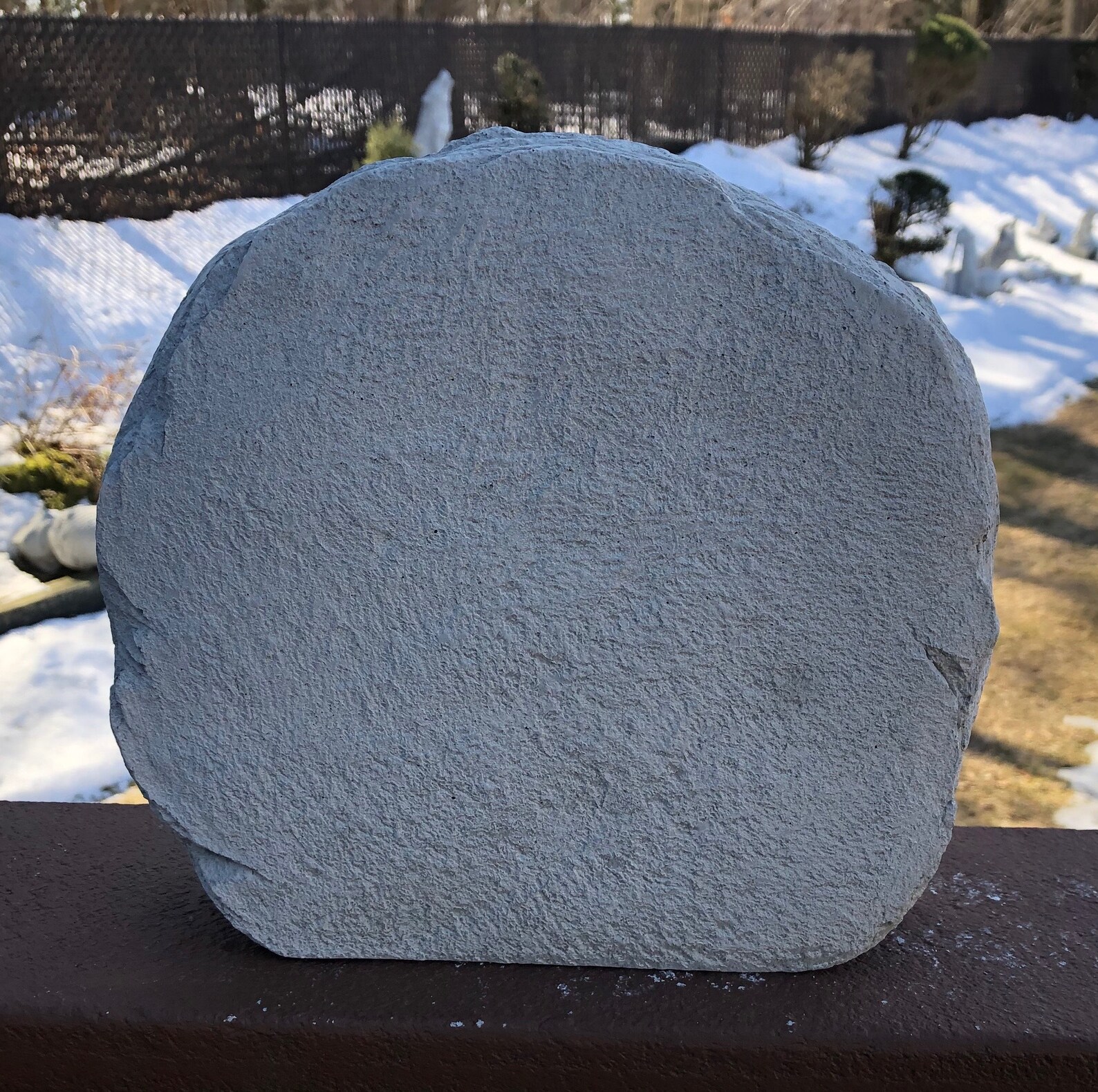 United States Navy Garden Stone Concrete Navy Stone Cement Etsy