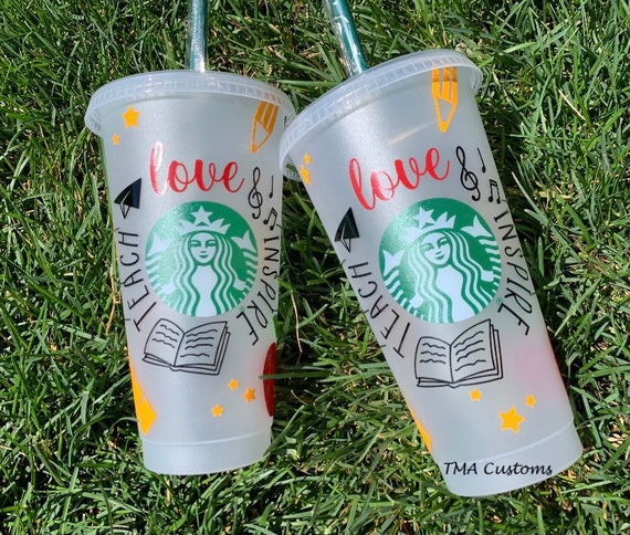 Starbucks Has a Teacher-Inspired Tumbler Complete with a Pencil Straw