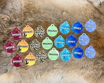 Horse blanket tags / printed blankets tags / Horse Tags / Bridle Tags / Personalized Tags