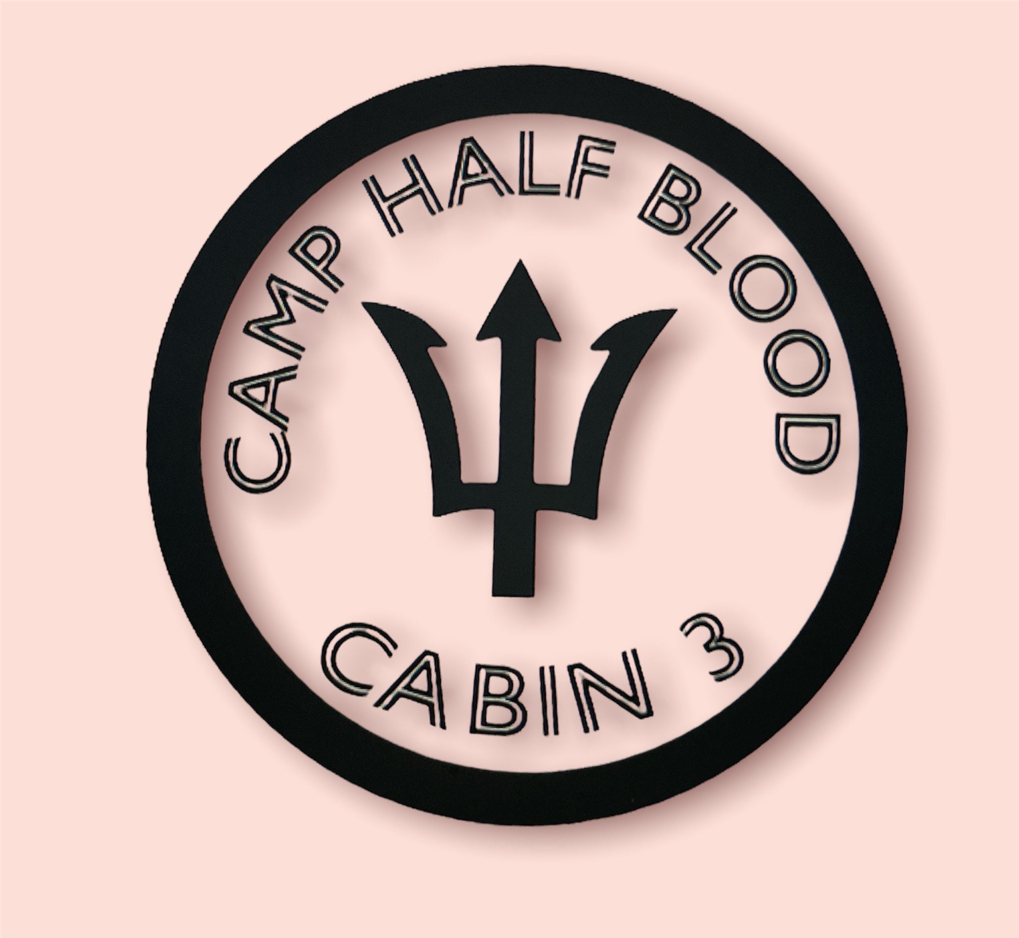 Percy Jackson - Camp Half-Blood - Cabin Five - Ares Sticker for Sale by  gingerbun