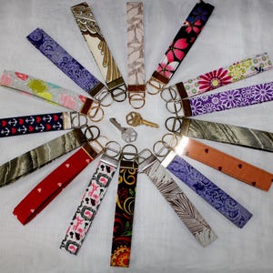 Stocking Stuffer Key Fob Wristlet Key Chain Christmas Gift for Teachers Friends and Co-workers Perfect for Gift Exchange READY TO SHIP