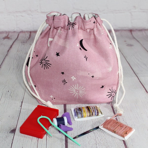 Cute Knitting Notions Bag Etsy