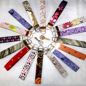 Stocking Stuffer Key Fob Wristlet Key Chain Christmas Gift for Teachers Friends and Co-workers Perfect for Gift Exchange READY TO SHIP