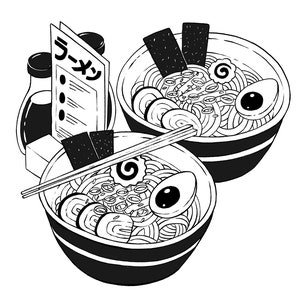 Japanese Ramen, Art Print image 2