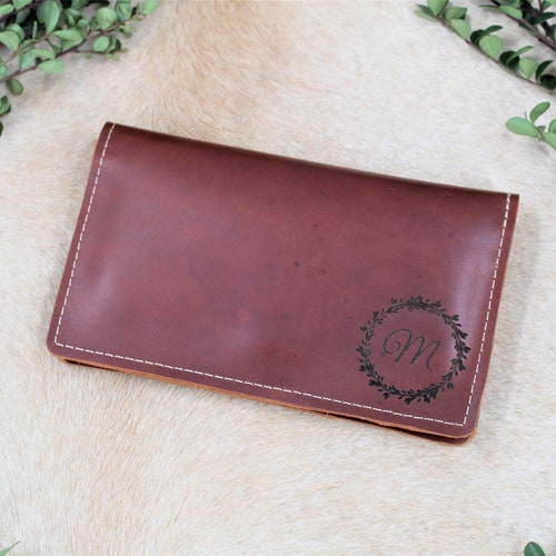 Leather Cash Envelope Wallet Budget System Cash Organizer Etsy