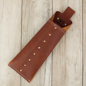 Leather Welding Rod Holder, Welding Rod Pouch, Gift for Welders, Welding Tools