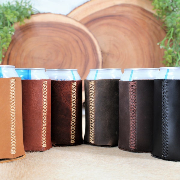 Blank Leather Koozies Etsy
