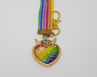 Pride Key Pride Key Fob Leather Handmade in the USA. - Etsy