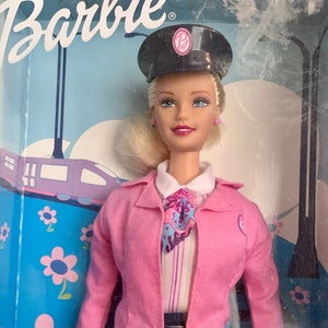 Barbie travel train 2001 hot sale