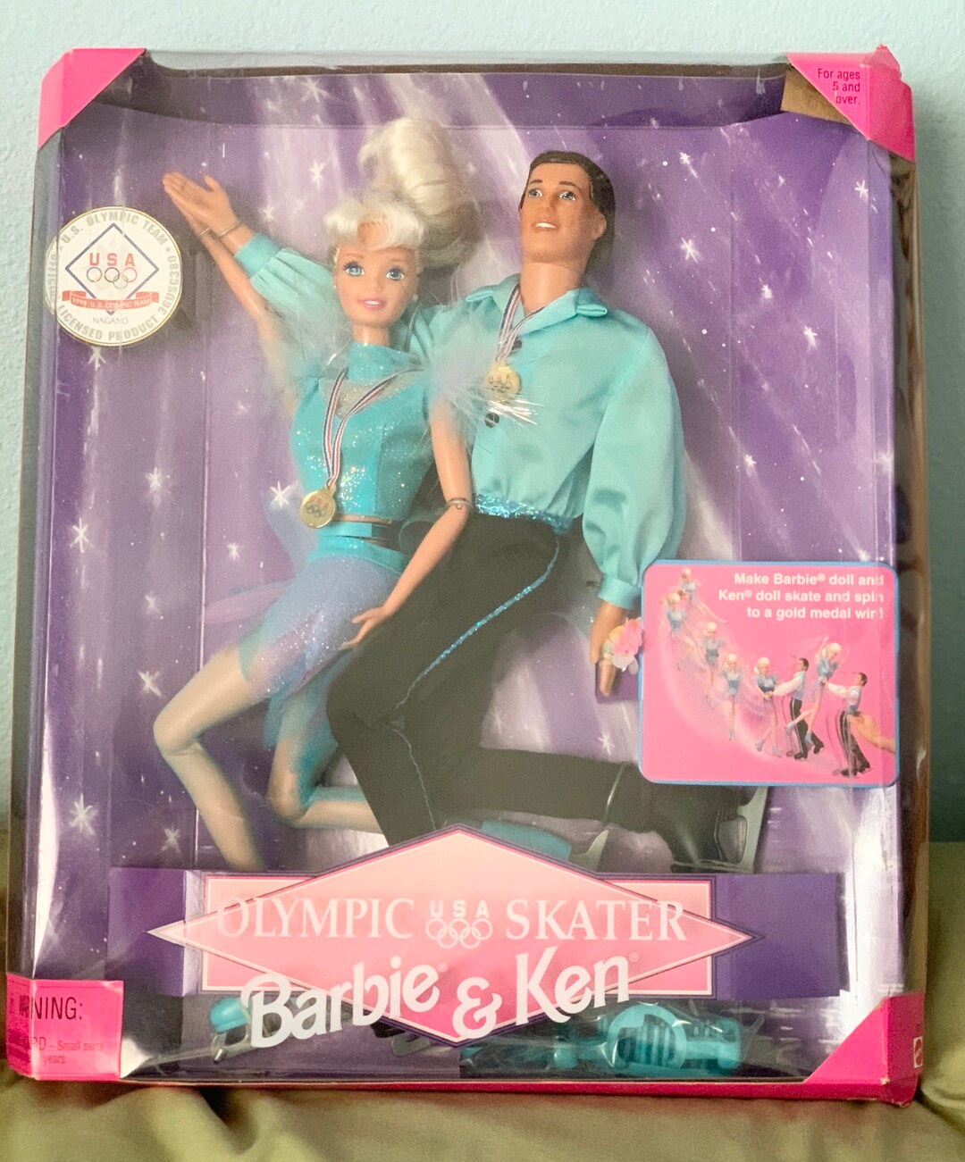 Olympic skater barbie clearance