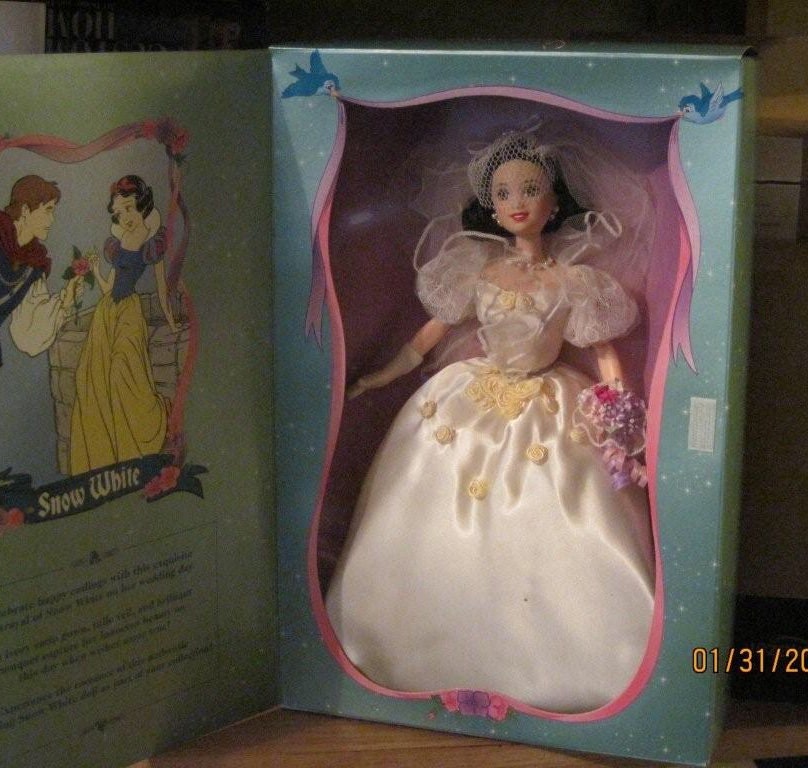 Disney Wedding Snow White Barbie - Etsy