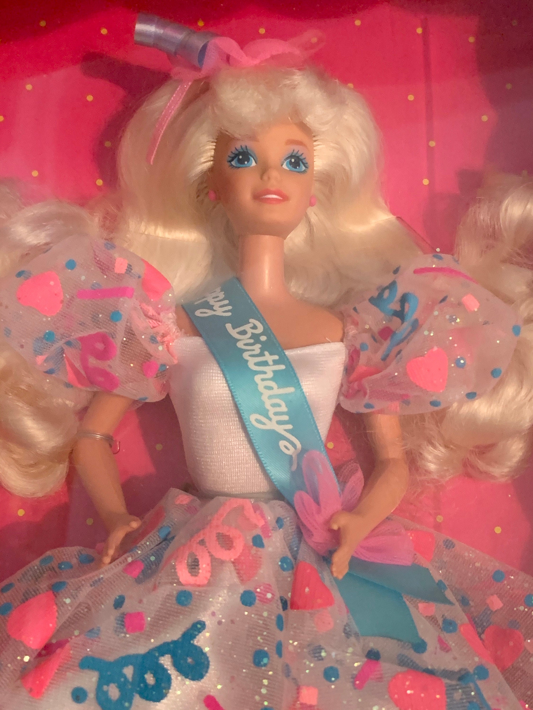 Happy Birthday Barbie 1994 Etsy