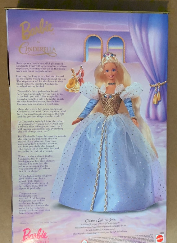 Cinderella Barbie Etsy
